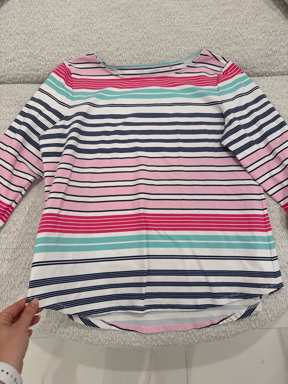 Tommy Bahama IslandZone Striped Crewneck Women's Top